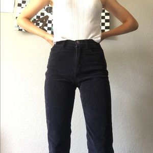 💎Brandy Melville💎 *Black Corduroy Pants*